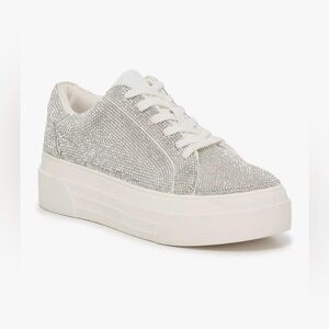Jessica Simpson Cherello Platform Sparkle Sneakers